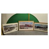 3- 20'ï¿½13' Train Art