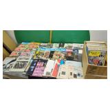 Box of 1980's & 1990's Railroad Magazines