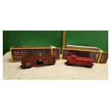 Rial King New York Central Box & Caboose Cars