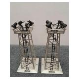 Vtg Lionel Floodlight Towers