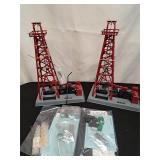 2 Lionel Oil Derrick and Pumper