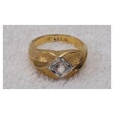 9.75 Size 18kt H.G.E. Ring