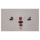 Vintage Football Cake Top Decorations