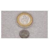 .999 Fine Silver Lmt. Ed.10 Dollar Gaming Token