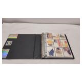 Card Binder with Baseball Cards