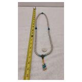 Long Beaded Mala Necklace for Meditation