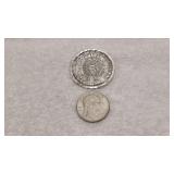 Mayan Calender. 925 Sterling Silver Brooch
