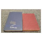 Hawthorne 1851 & Hemingway 1929 Books