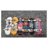 4) Collectible Tech Decks & 2 Braille Skateboards