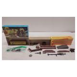 HO Scale Atheann Train Car, Parts & People