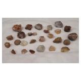 Mixed Lot of Raw Agates and Jaspers