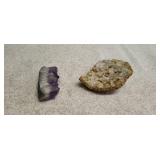 Amethyst Quartz & Quartz Geode