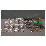12) Pair Fashion Glasses, 11) Pair Sunglasses