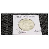 1963 D Franklin Silver Half Dollar
