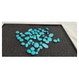 Collection of Polished Stones Possibility Turquois