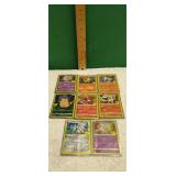 Collection of 8 Pokemon Trading Cards