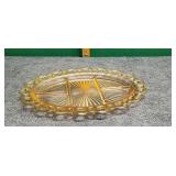 Vintage Depression Glass Platter