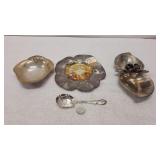 Silver Plated Spoon & Trays