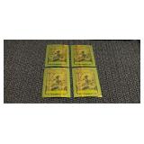 Four 1/400th oz. Gold Certificates