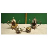 Silver-Plated Coffee Set + Extra Coffee Pot