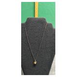 Pearl Style Pendant Necklace
