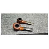 Two Vintage Tobacco Pipes