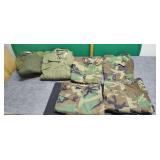 2) Camouflage Shirts, Pants, Jacket and Sweater