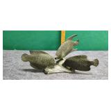 Mid Century Brass Fish Figurine  Made in India