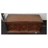 Carved Cedar Chest