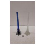 12' Tall MCM Elephant Foot Bud Vases