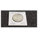 1940 S Walking Liberty Silver Half Dollar