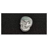 Aluminiun Skull 2.25 ' wide x 3' high x .5' thick
