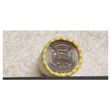 $10.00 Roll Uncirculated Kennedy Half Dollars