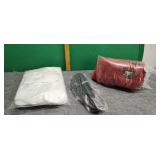 Size 45 Slippers, Minky Condure Scarf & Protective