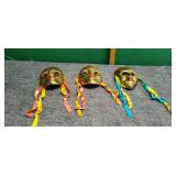 3) Brass Face Masks