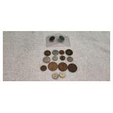 Small Collection of Foreign Coins