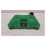 Custom Clear Green Nintendo 64