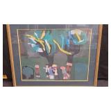 21'ï¿½27' Goache On Paper HAO 94