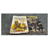 Two PC CD ROMs games Ghost recon call of duty
