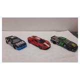 2) Die-Cast Nascars & Plastic R/C For GT. 1/24