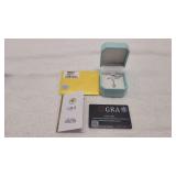 GRA Moissanite Report Necklace & Pendant