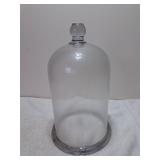 Glass Bell Jar or Cloche w/Knob Handle