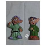 Two Disney Dopey Figurines