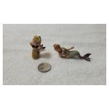 Hagen Renaker Disney Mermaid Peter Pan Figurines