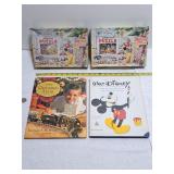 Disney Puzzle Boxes (Empty) & Books