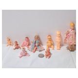 Collection of MC Plastic or Celluloid Dolls