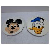 Mickey Mouse & Donald Duck Collector Plates