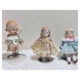 Miniature Porcelain Dolls