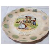Vtg Promotional Advertising Plate
