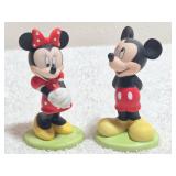 Mickey and Minnie Mouse Figurines